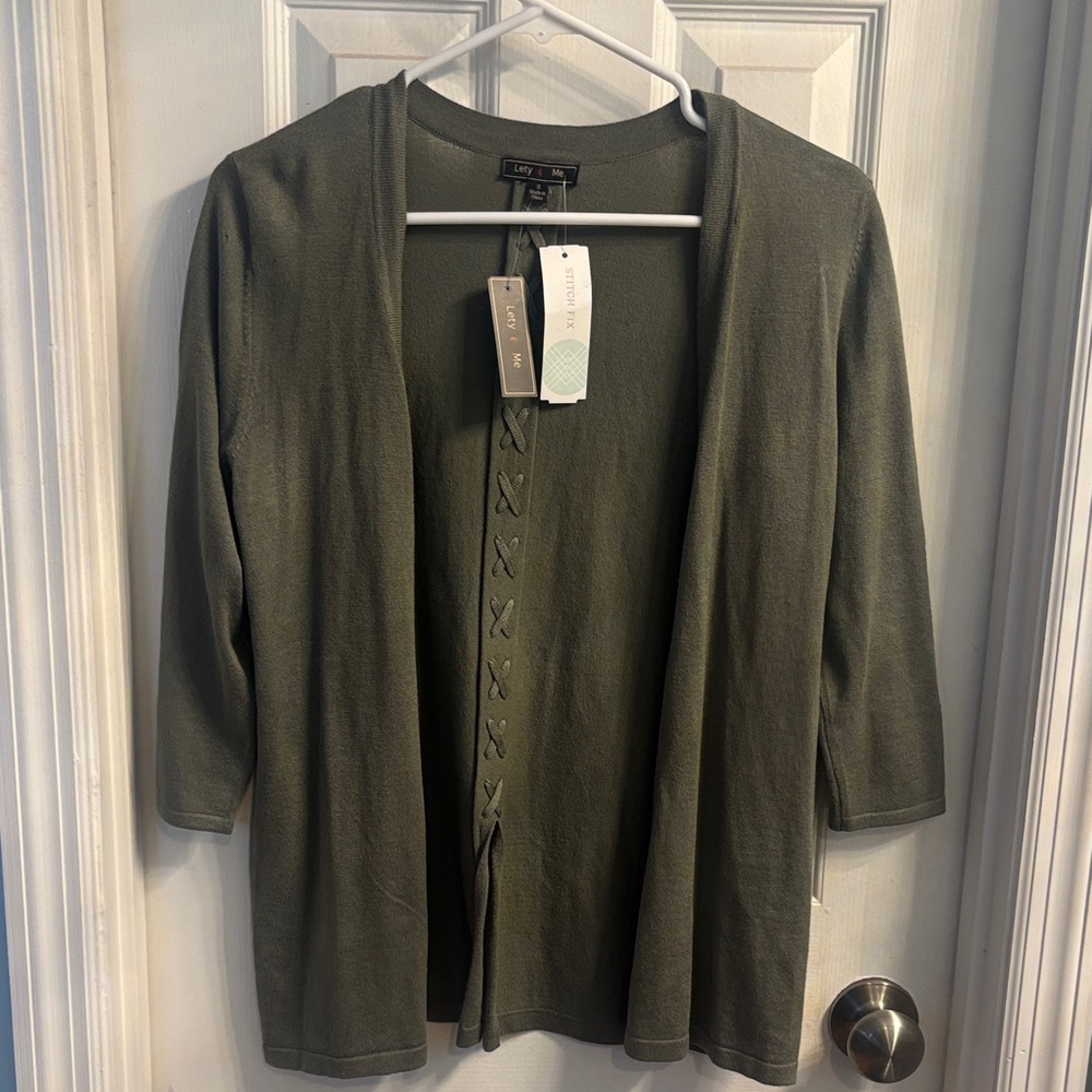 Loft Women's Olive Green Cardigan